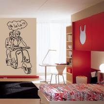 Vinile decorativo Oh la la