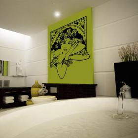 Club femminile vinile decorativo