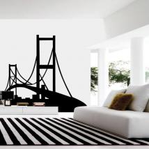 Ponte Golden Gate di vinile decorativo