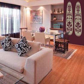 Vinile decorativo maschere Africa