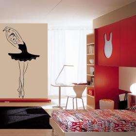 Ballerino di vinile decorativo