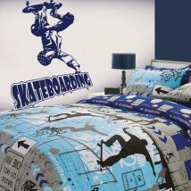 Vinile decorativo Skateboarding