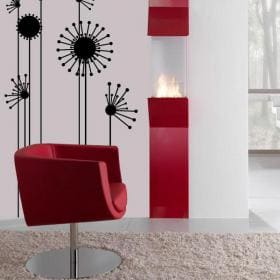 Adesivi fiori minimalista Paredes