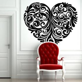 Cuore tribale di adesivi Paredes
