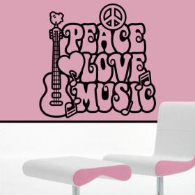 Amore e pace Paredes decorazione