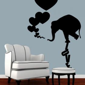 Elefante di Paredes decorazione amore