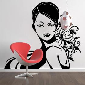 Donna sagoma di decorazione Paredes