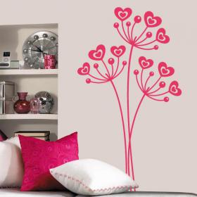 Fiori decorativi vinile d'amore