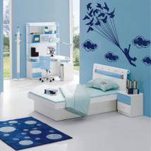 Volo magico di decorazione pareti
