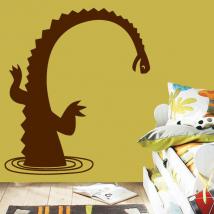 Mostro di decorazione pareti di Loch Ness