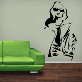 Paredes di adesivi di moda