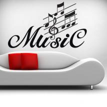 Dettaglio musica vinile decorativo