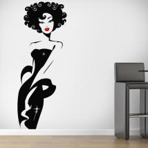 Donna di vinile decorativo muro Deluxe