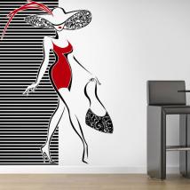 Pareti di vinile decorativo della moda