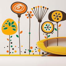 Fiori decorativi vinile del paradiso