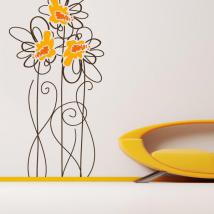 Vinile natura arte floreale