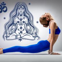 Pannelli luminescente dividendo fluowall meditazione di rilassamento Yoga
