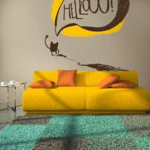 Vinile decorativi adesivi Ciao