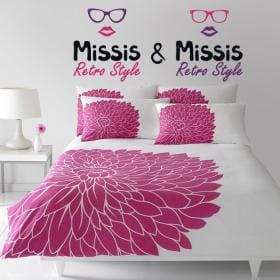 Adesivi decorativi in vinile Missis e Missis
