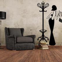 Attaccapanni decorativo o vinile Vintage Hanger Italian 949