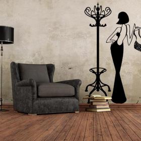 Attaccapanni decorativo o vinile Vintage Hanger