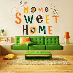 Home Sweet Home vinile e adesivo decorativo