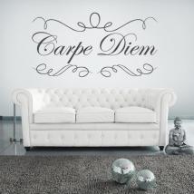 Adesivi in vinile decorativo Carpe Diem