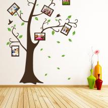 Adesivi parete foto albero di famiglia