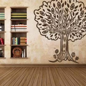 Albero decorativo vinile tribale