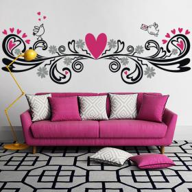 Pannelli luminescente dividendo fluowall Paredes con un tocco d'amore