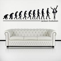 Vinile decorativo Michael Jackson Evolution