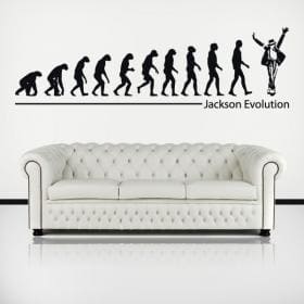 Vinile decorativo Michael Jackson Evolution