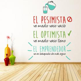 Motivazione frase vinile decorativo