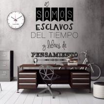 Vinile decorativo sono libero pensiero