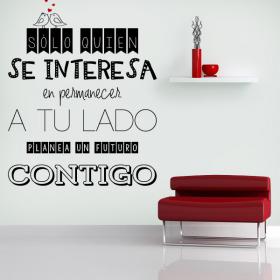 Vinile decorativo progettare un futuro con te