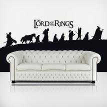 Il vinile decorativo del Signore degli anelli