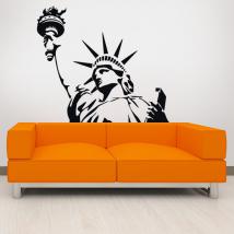 Statua di vinile decorativo della libertà