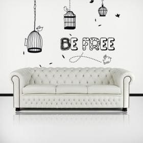 Vinile decorativo Be Free