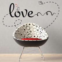 Decorare pareti amore frasi amore