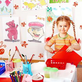 In vinile per bambini farfalla