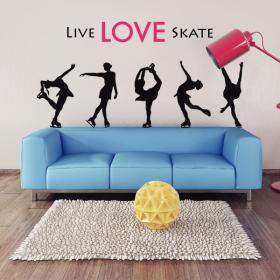 Skate di vivere l'amore di vinile