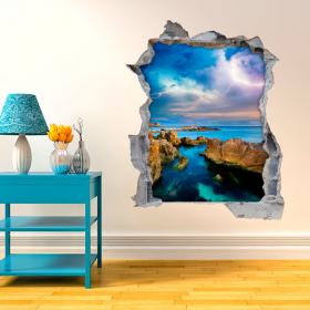 Vinile pareti 3D Sea Ray