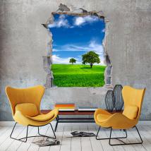 All'orizzonte gli alberi 3D in vinile