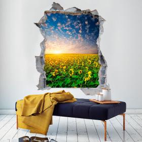 Girasoli 3D vinile