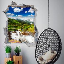 Vinile 3D laghi fiumi e cascate