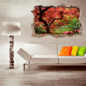 Vinile Giappone acero albero 3D