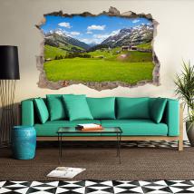 Montagne di popoli 3D vinile