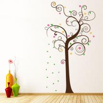Albero decorativo di multi-colored vinile