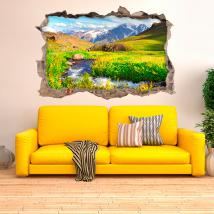 Montagne di vinile 3D Springs