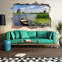 Mulini 3D vinile di Rotterdam